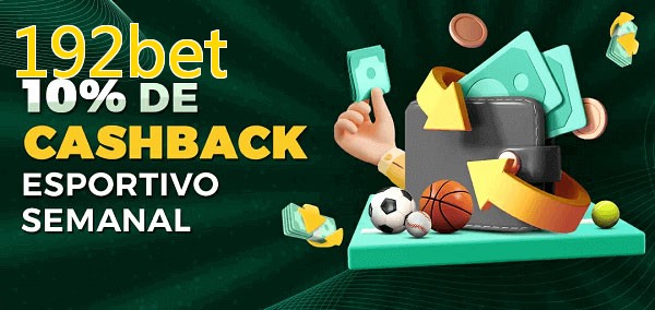 10% de bônus de cashback na 192bet